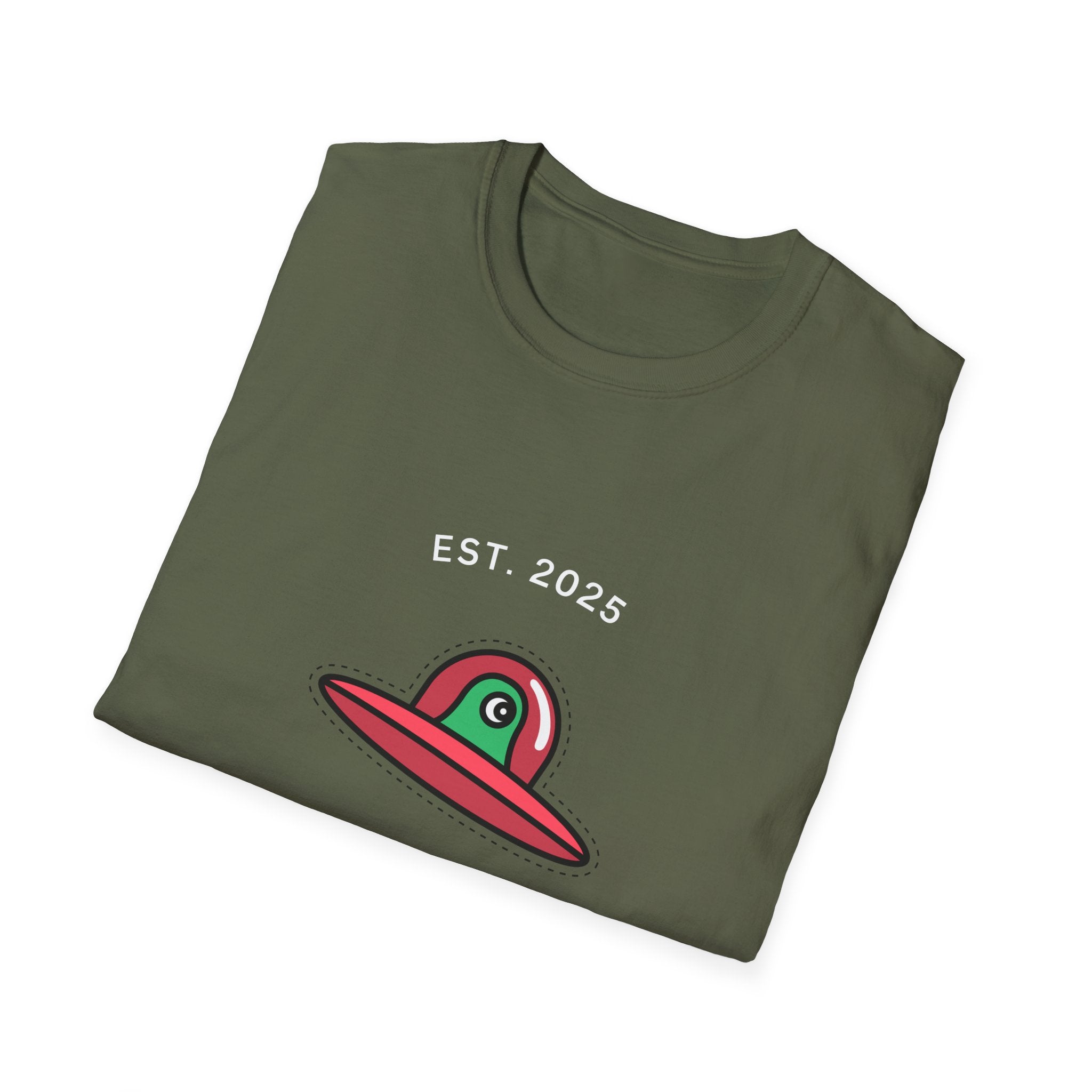 Alien Streetwear T-Shirt - Fun UFO Design - East Coast USA