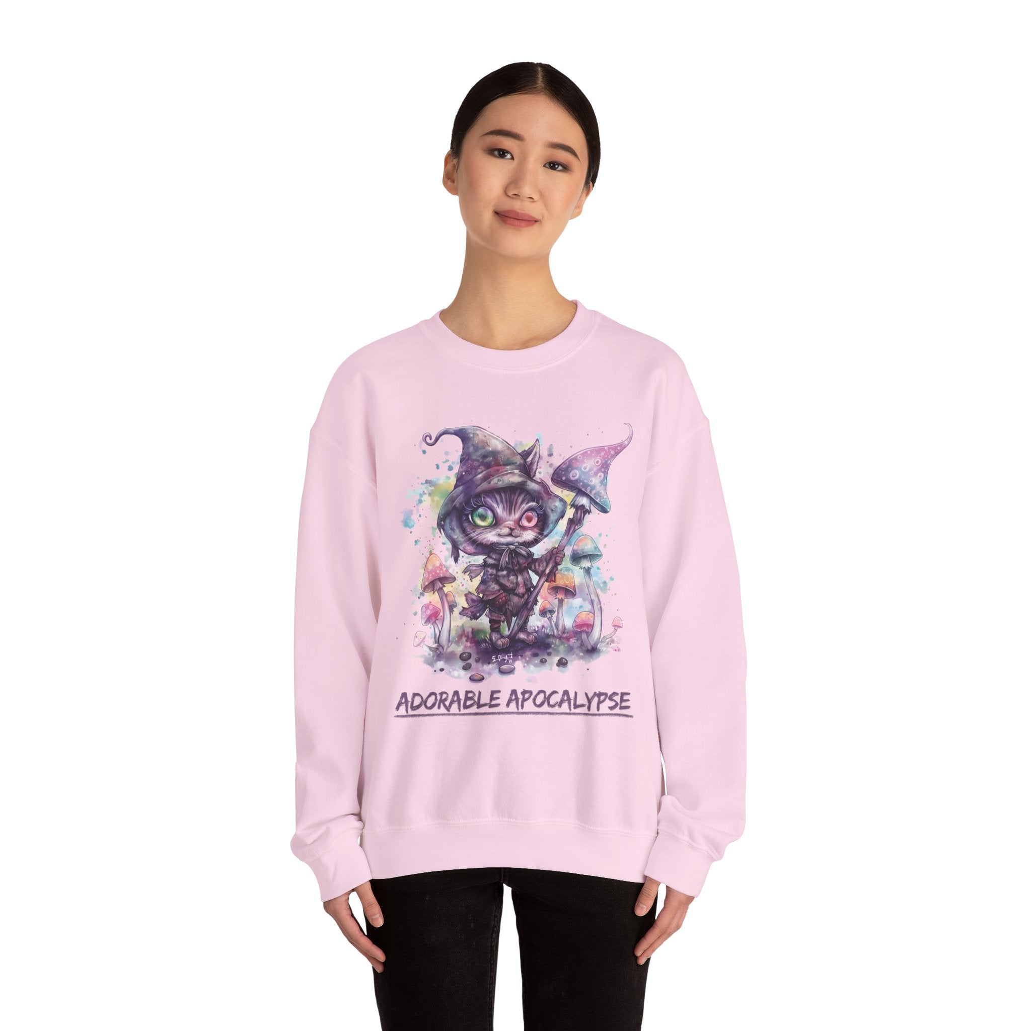 Adorable Apocalypse Unisex Heavy Blend™ Crewneck Sweatshirt