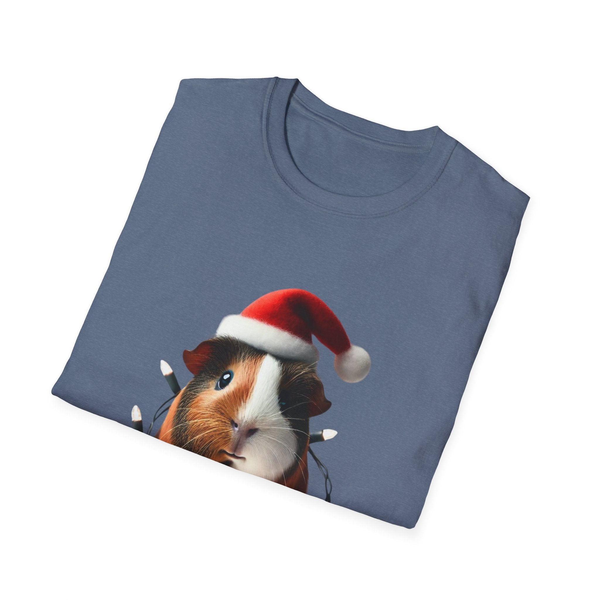 Merry Guinea Pig Joy - Unisex Softstyle T-Shirt