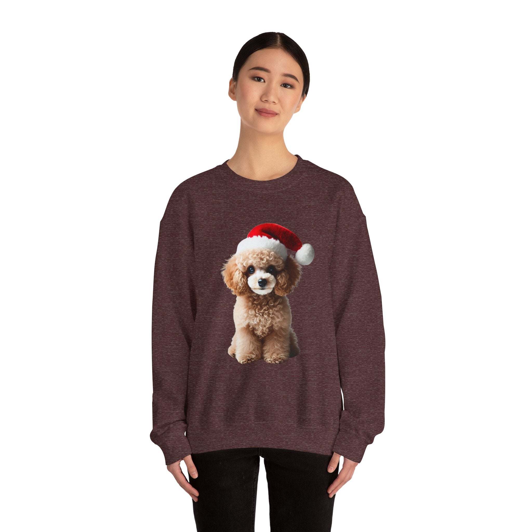 Christmas Poodle Sweatshirt