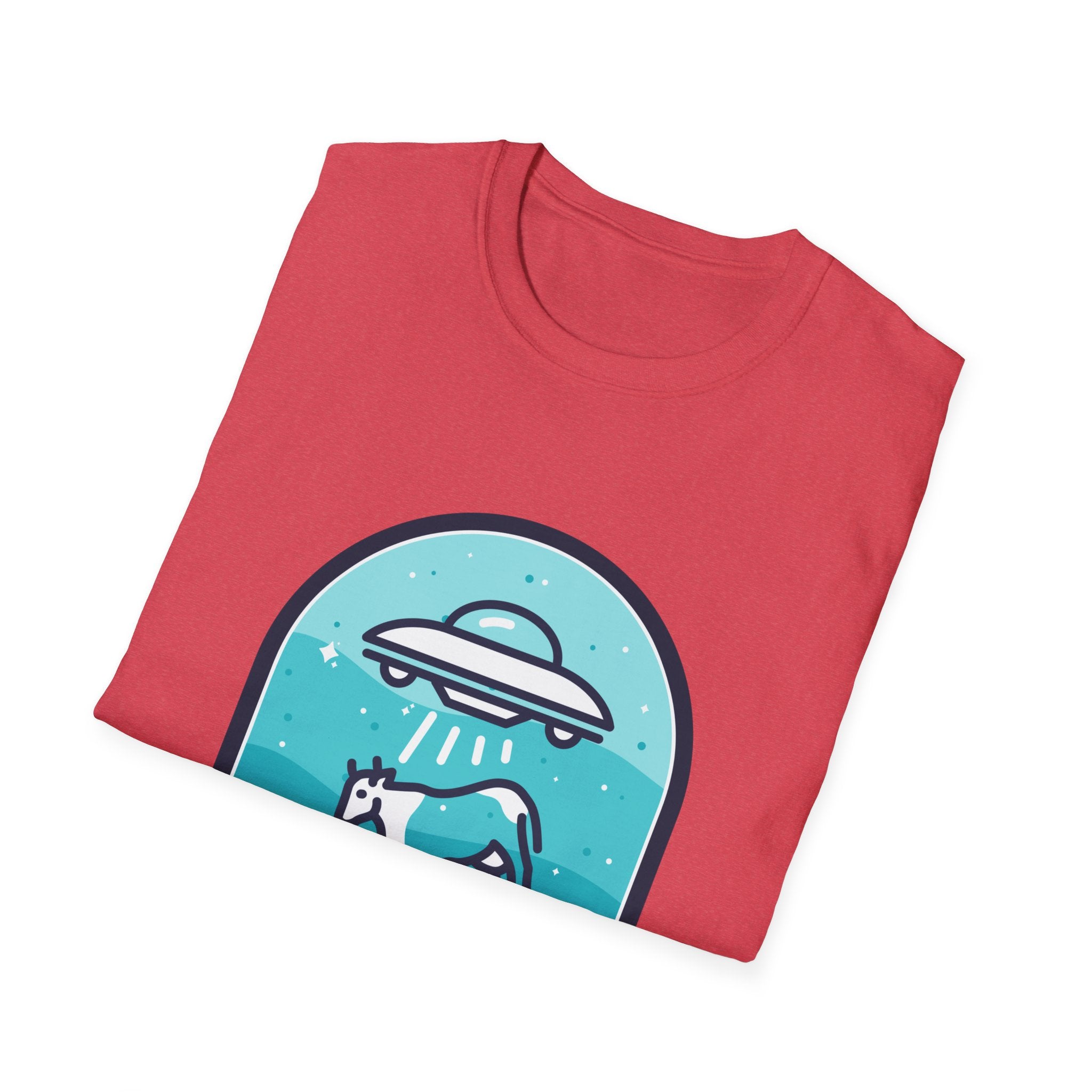 Unisex T-Shirt - New Jersey Fly By Aliens in the United States Design