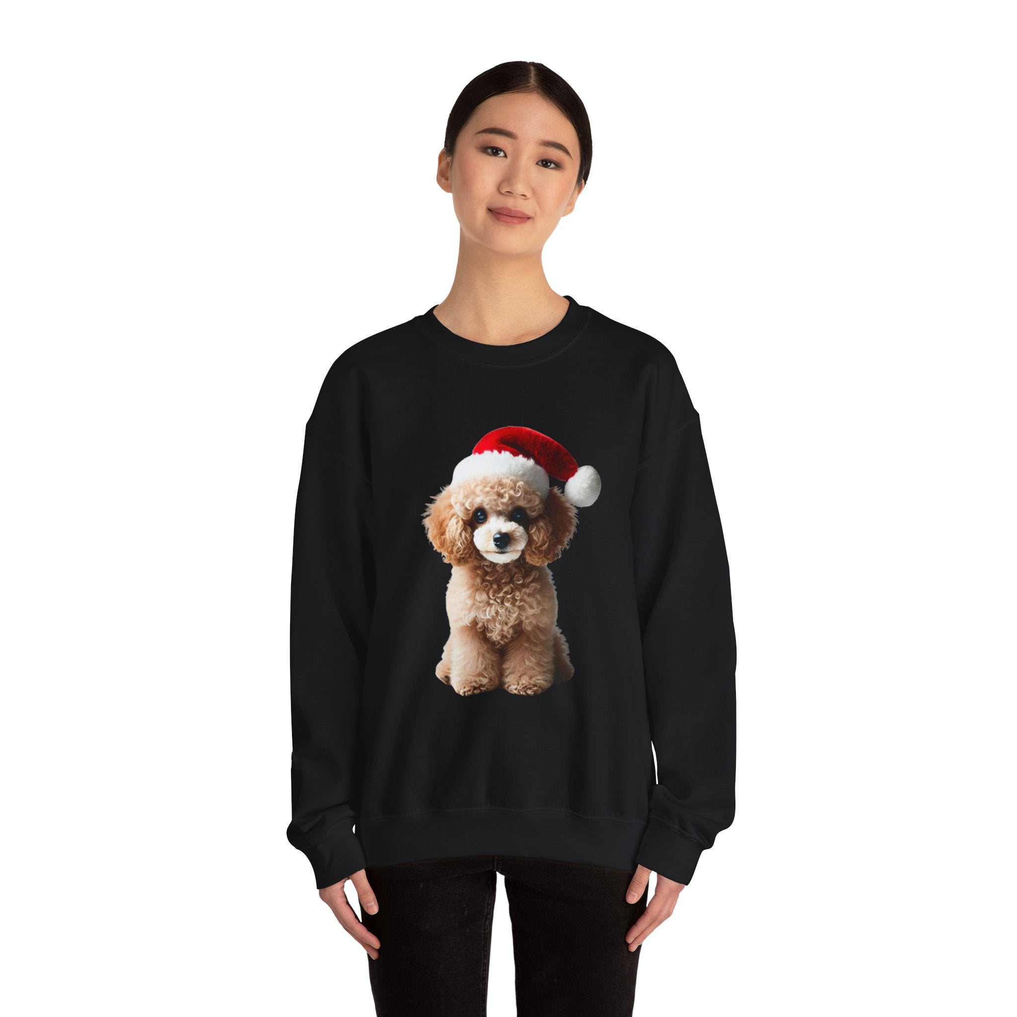 Christmas Poodle Sweatshirt