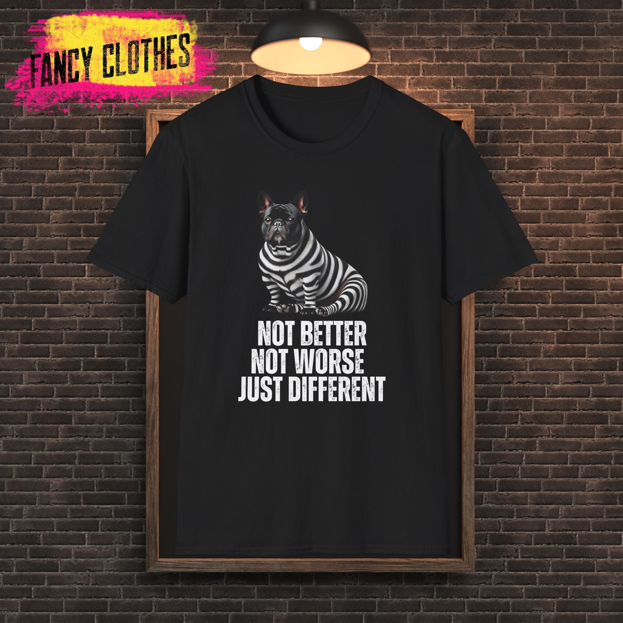 Unisex Softstyle T-Shirt - Frenchi Not better, not worse, just different