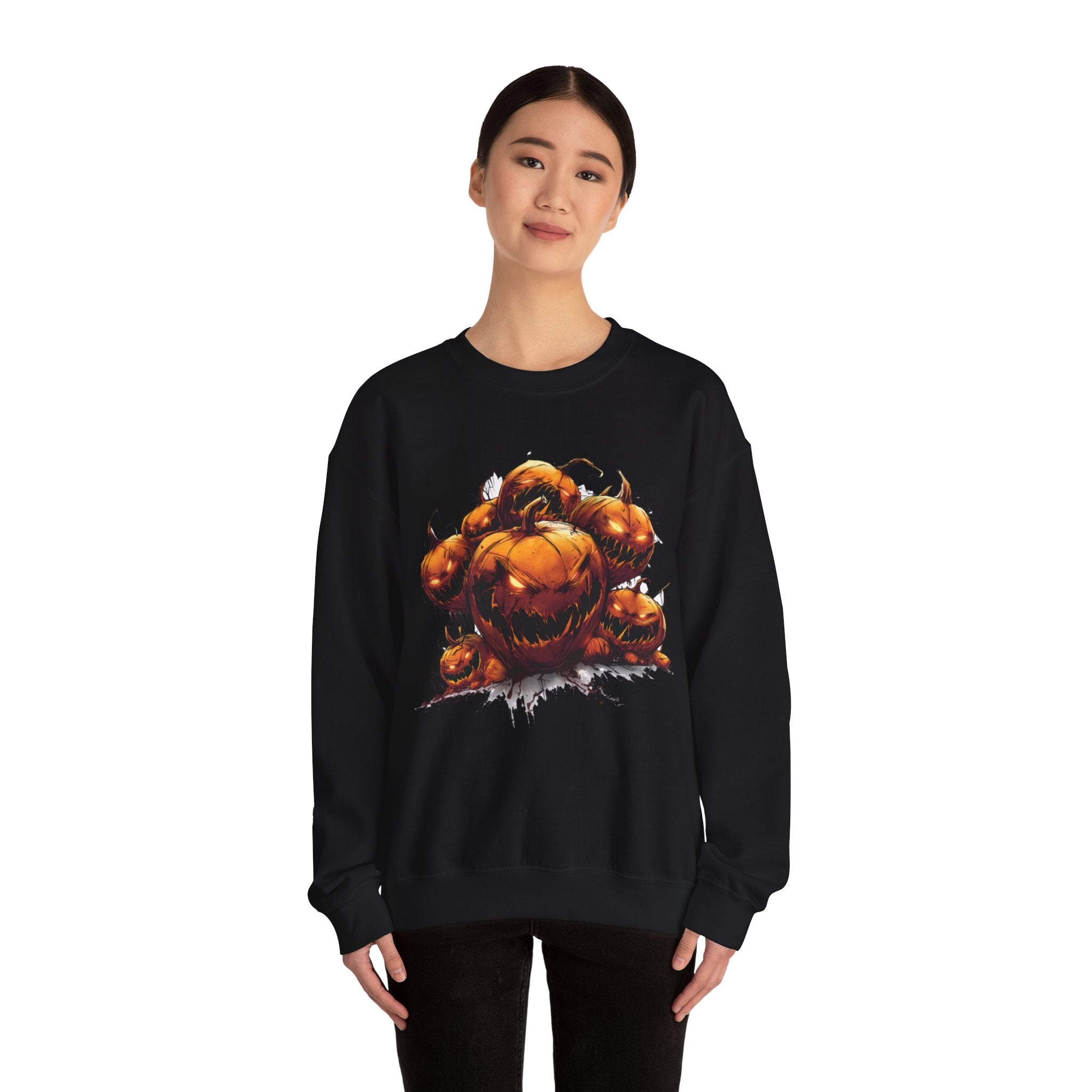 Hallow-Scary Pumpkin Sweatshirt