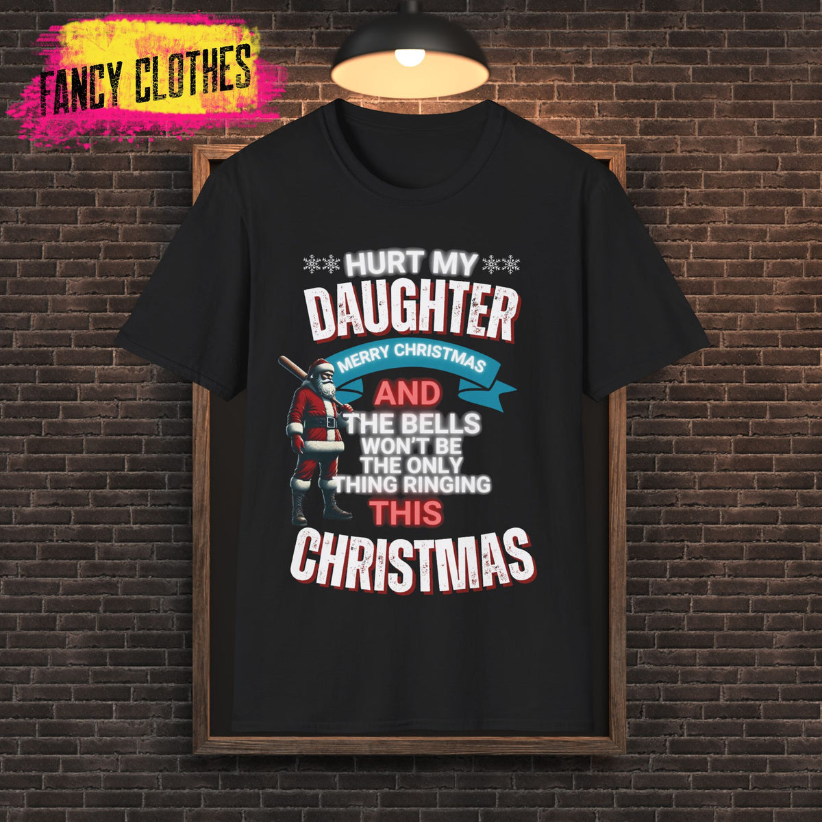 Christmas Dad Shirt - Unisex T-Shirt - Warning to Son in Law