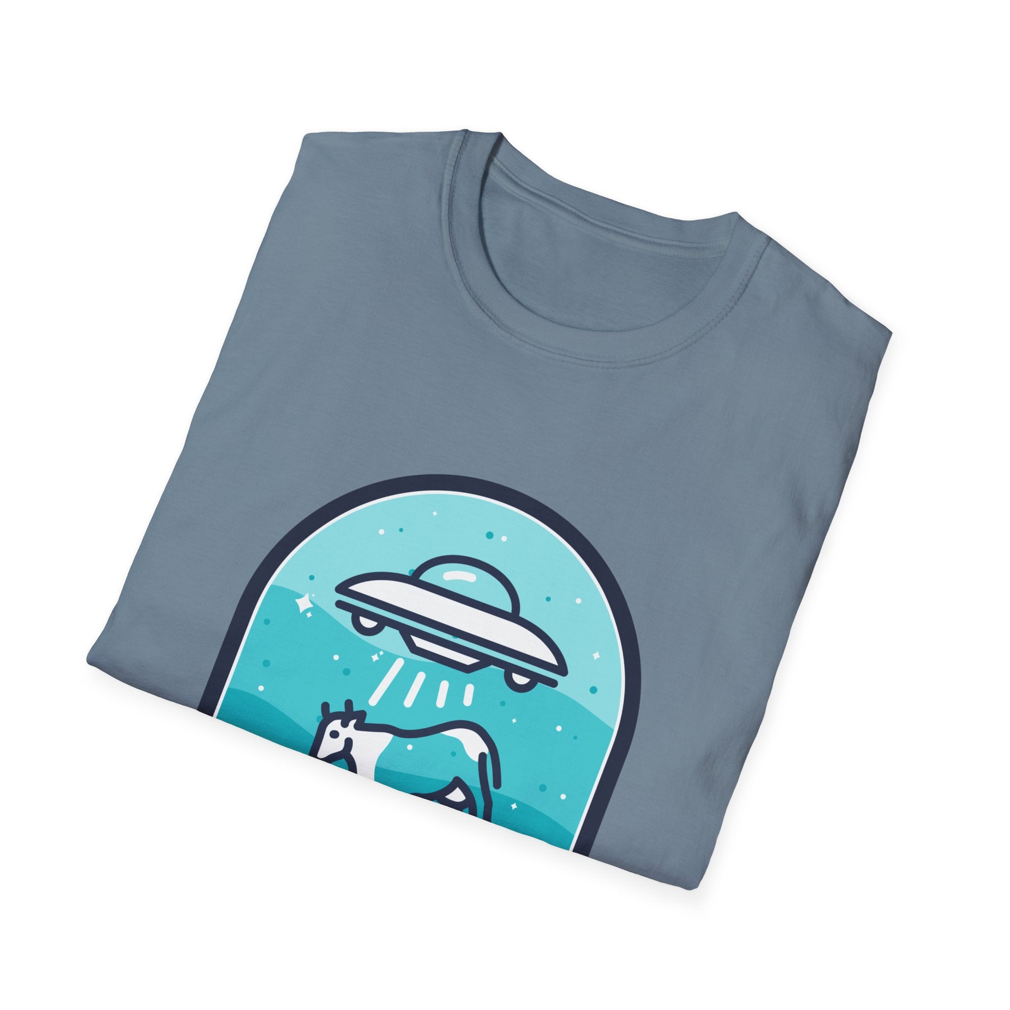 Unisex T-Shirt - New Jersey Fly By Aliens in the United States Design