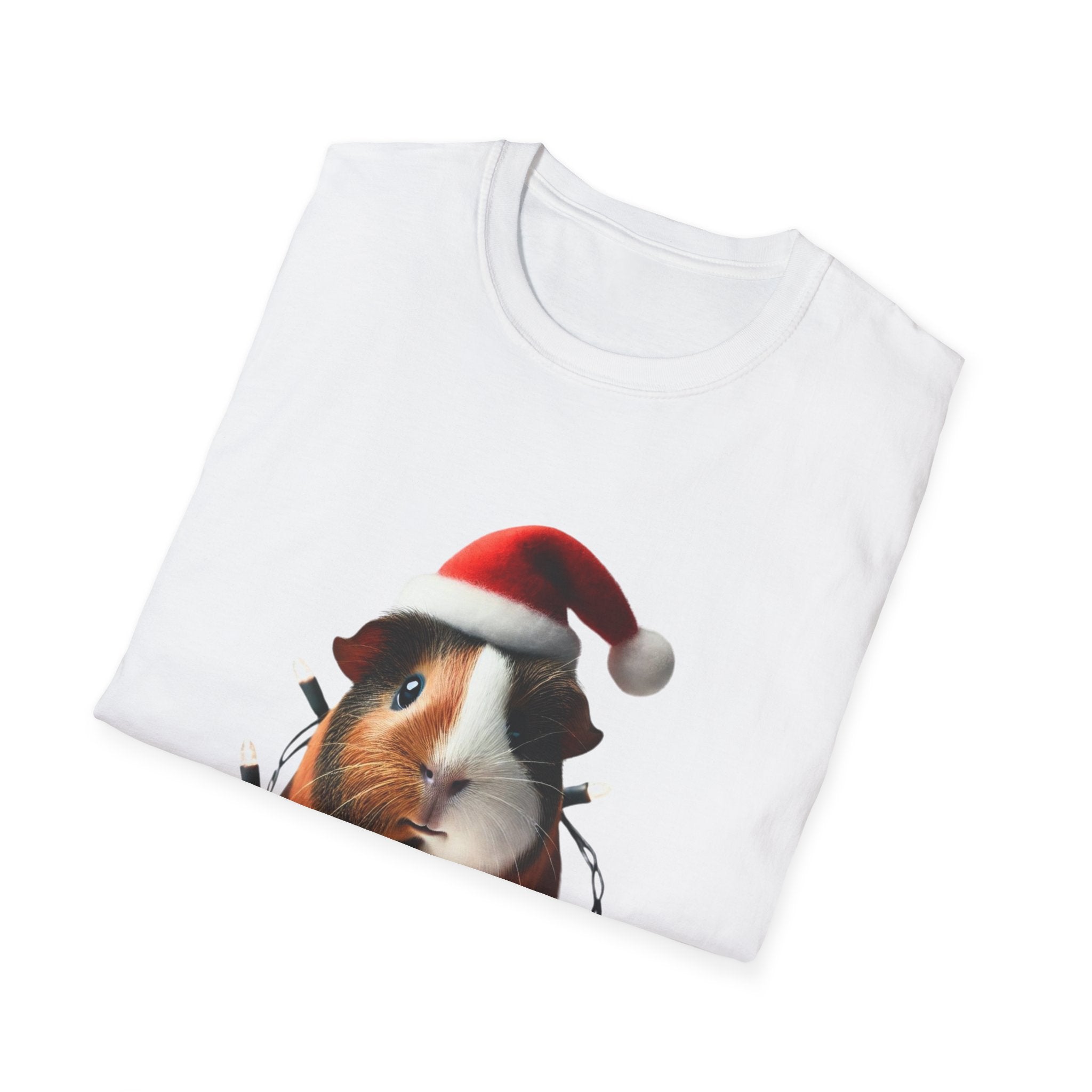 Merry Guinea Pig Joy - Unisex Softstyle T-Shirt