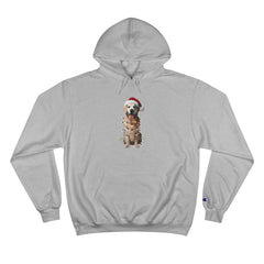 Golden Retriever Christmas Cheer - Champion Hoodie