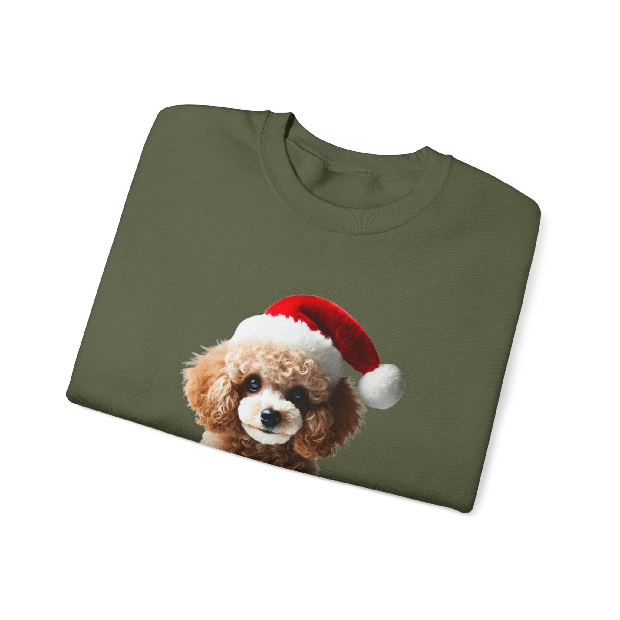 Christmas Poodle Sweatshirt