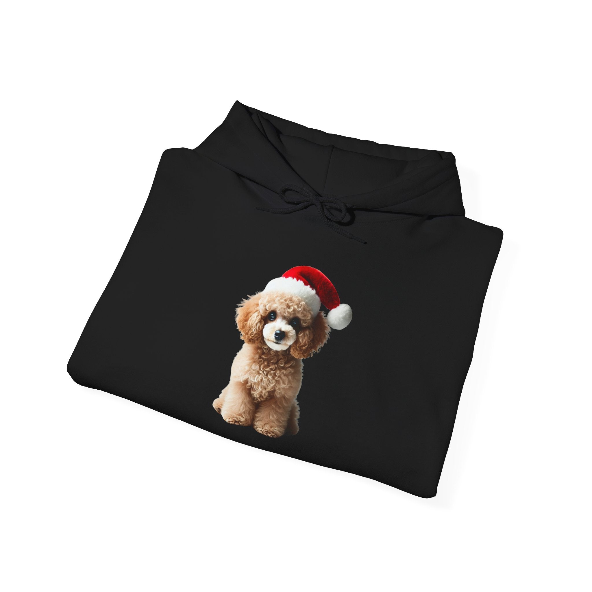 Christmas Poodle Hoodie - Unisex