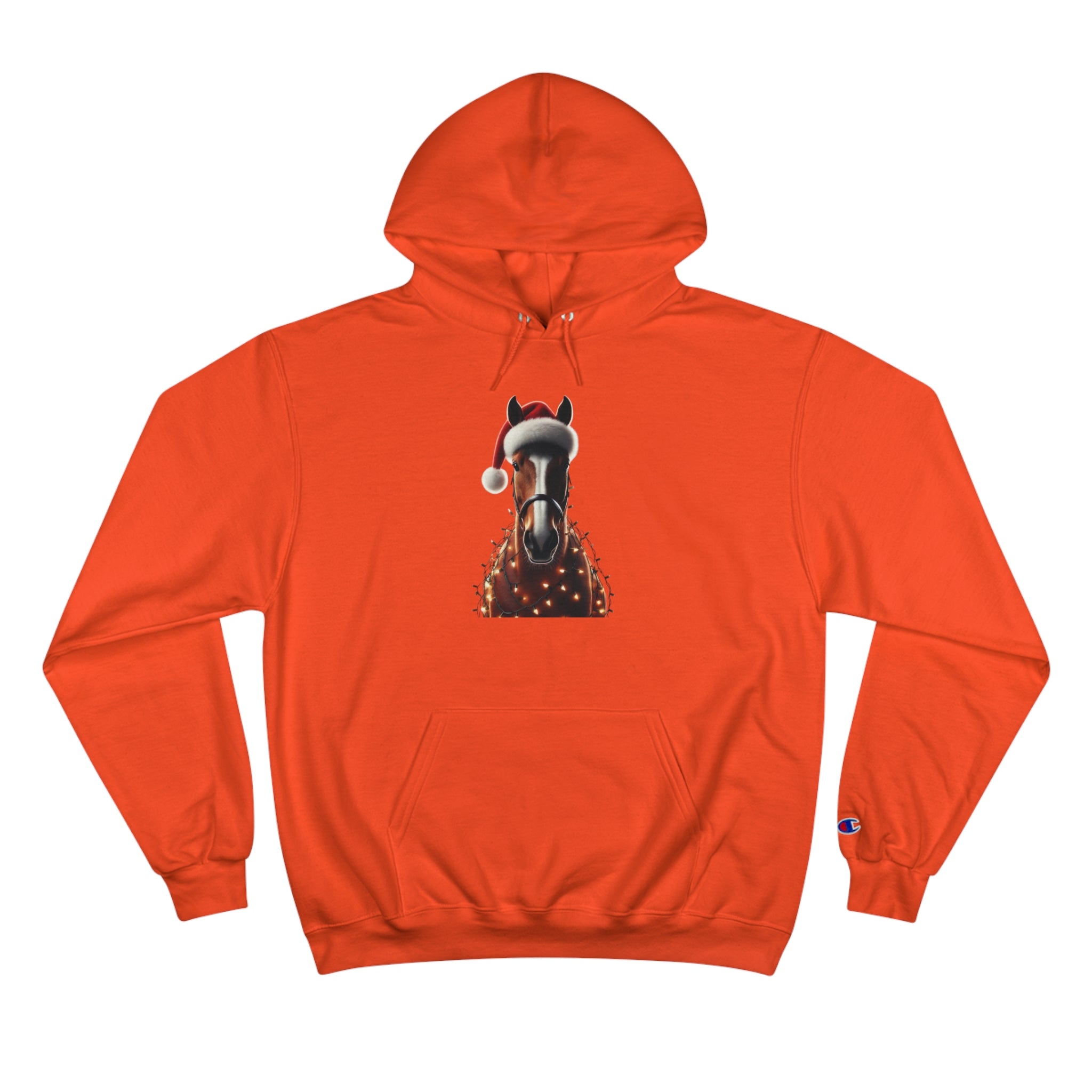 Holiday Quarter Horse - Champion Hoodie