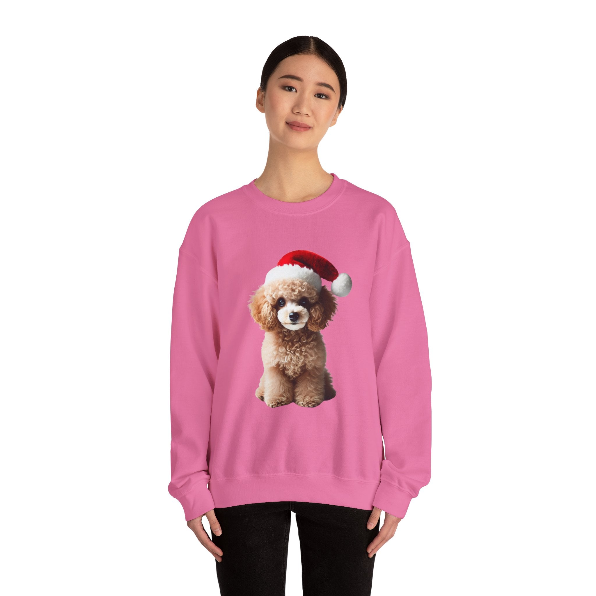 Christmas Poodle Sweatshirt