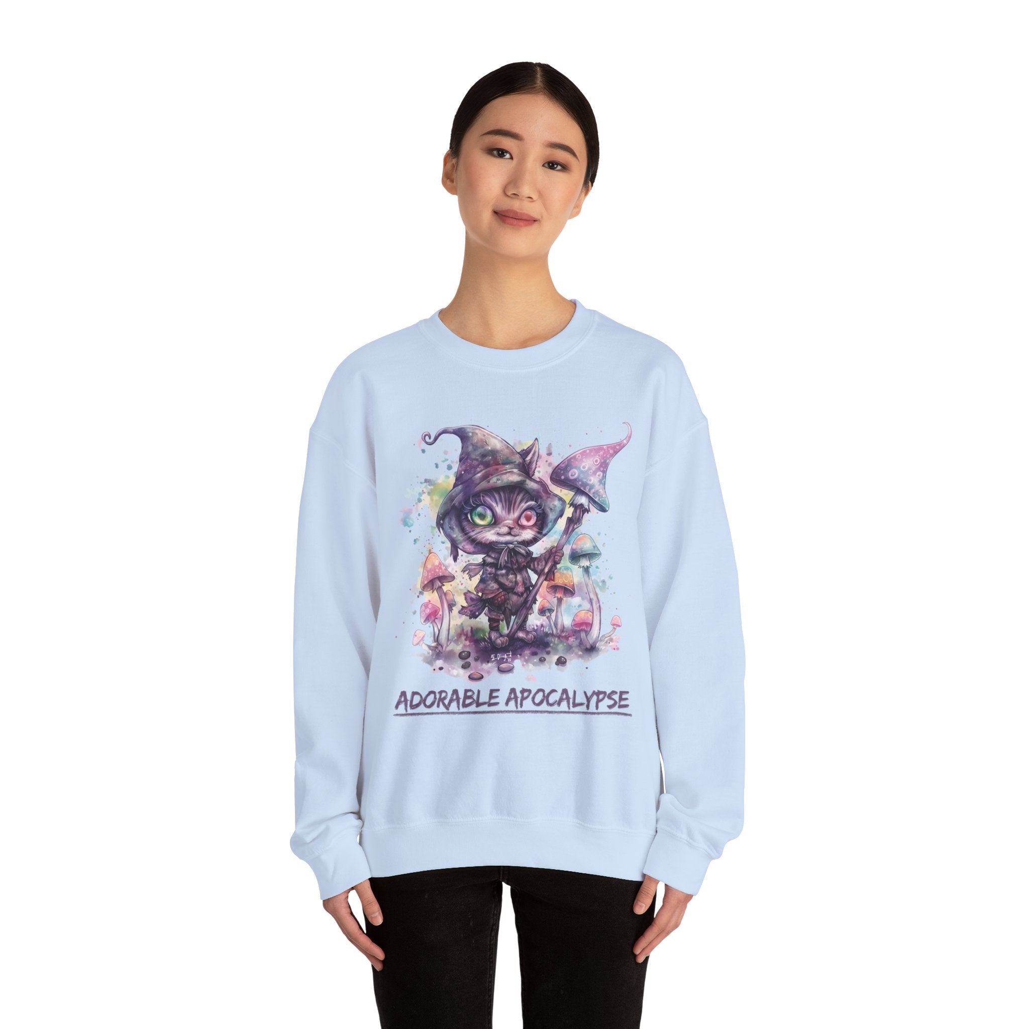 Adorable Apocalypse Unisex Heavy Blend™ Crewneck Sweatshirt