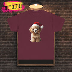 Christmas Poodle Tee