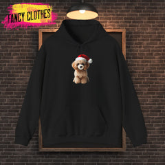 Christmas Poodle Hoodie - Unisex