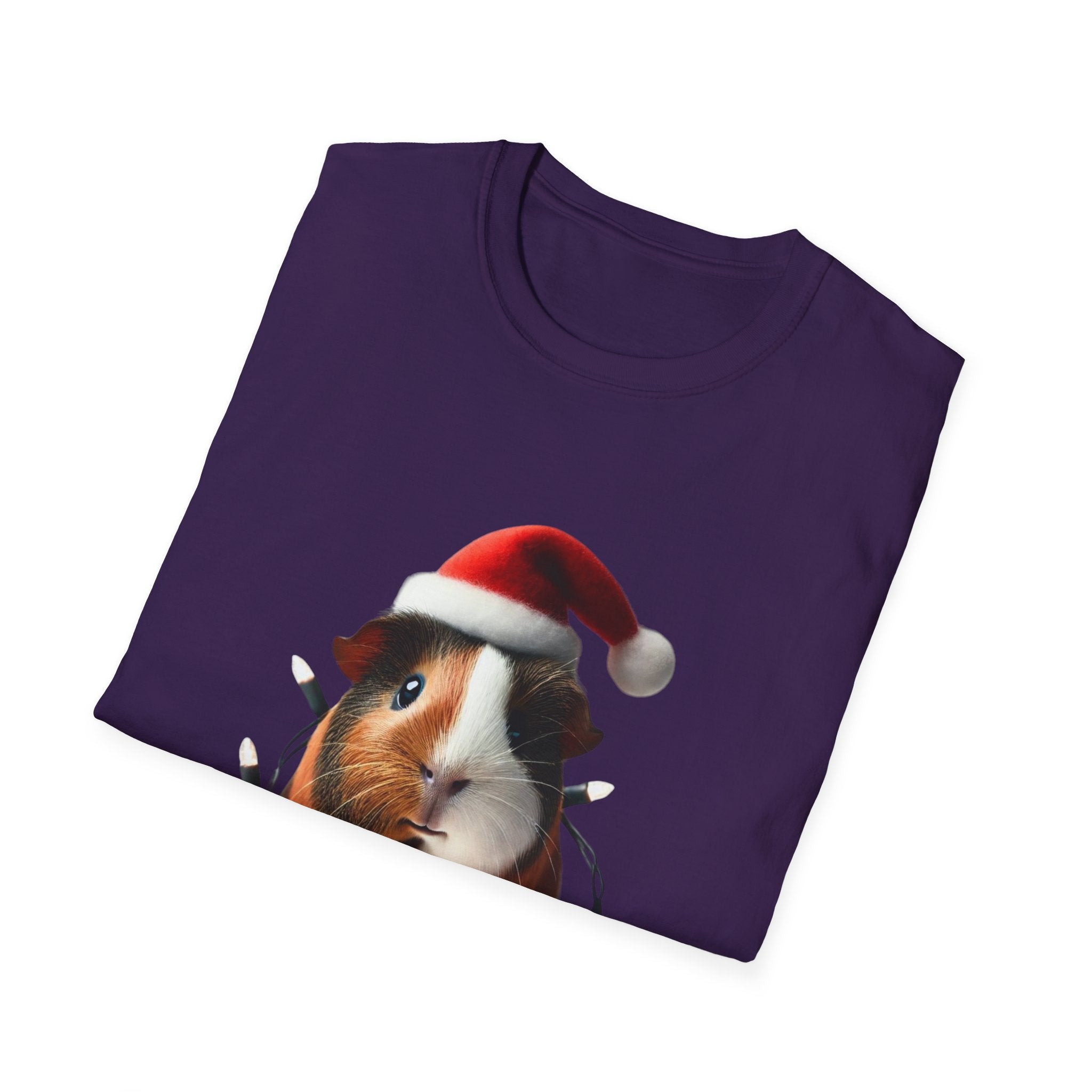 Merry Guinea Pig Joy - Unisex Softstyle T-Shirt