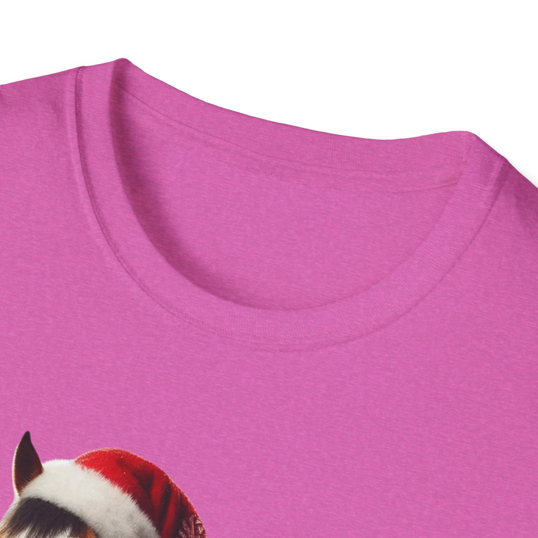 Thoroughbred Christmas Spirit - Unisex Softstyle T-Shirt