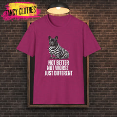 Unisex Softstyle T-Shirt - Frenchi Not better, not worse, just different