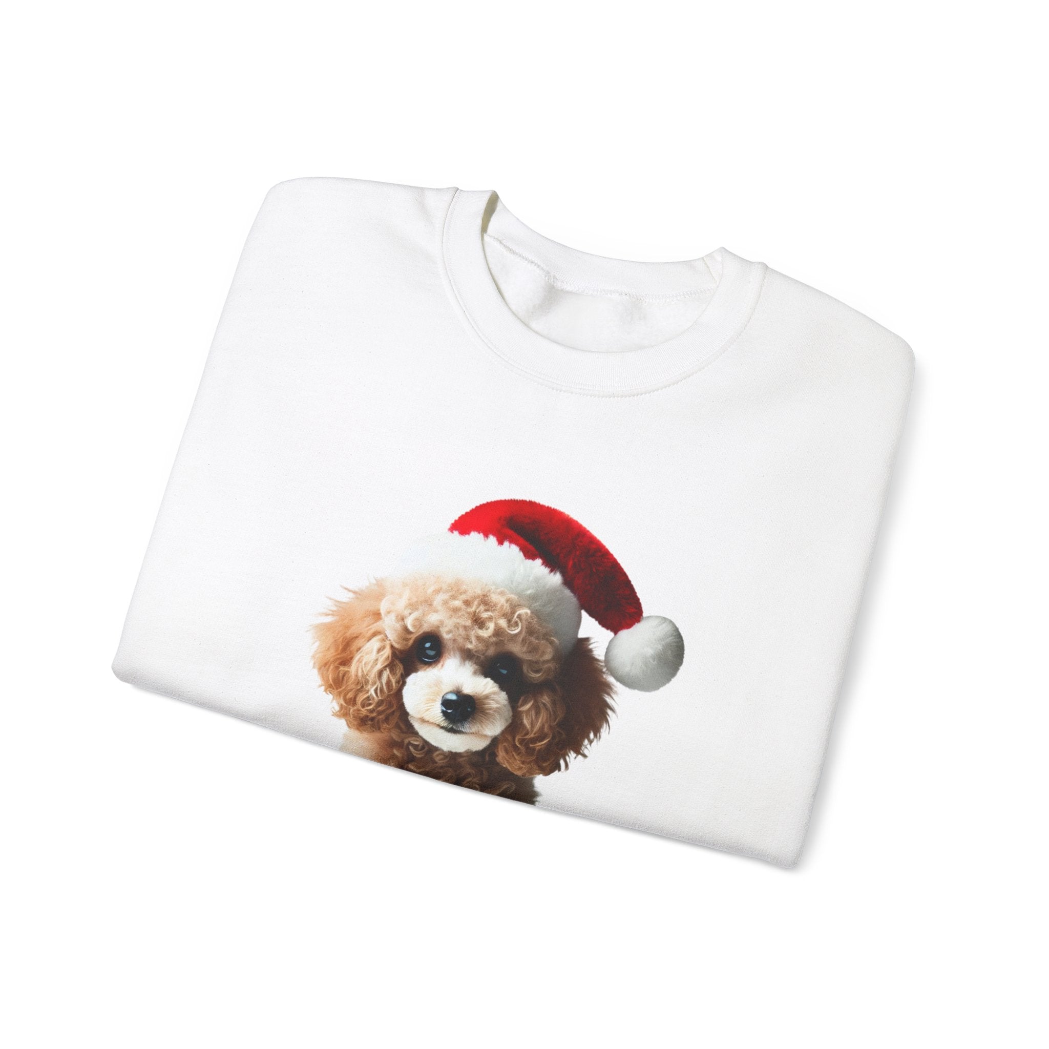 Christmas Poodle Sweatshirt