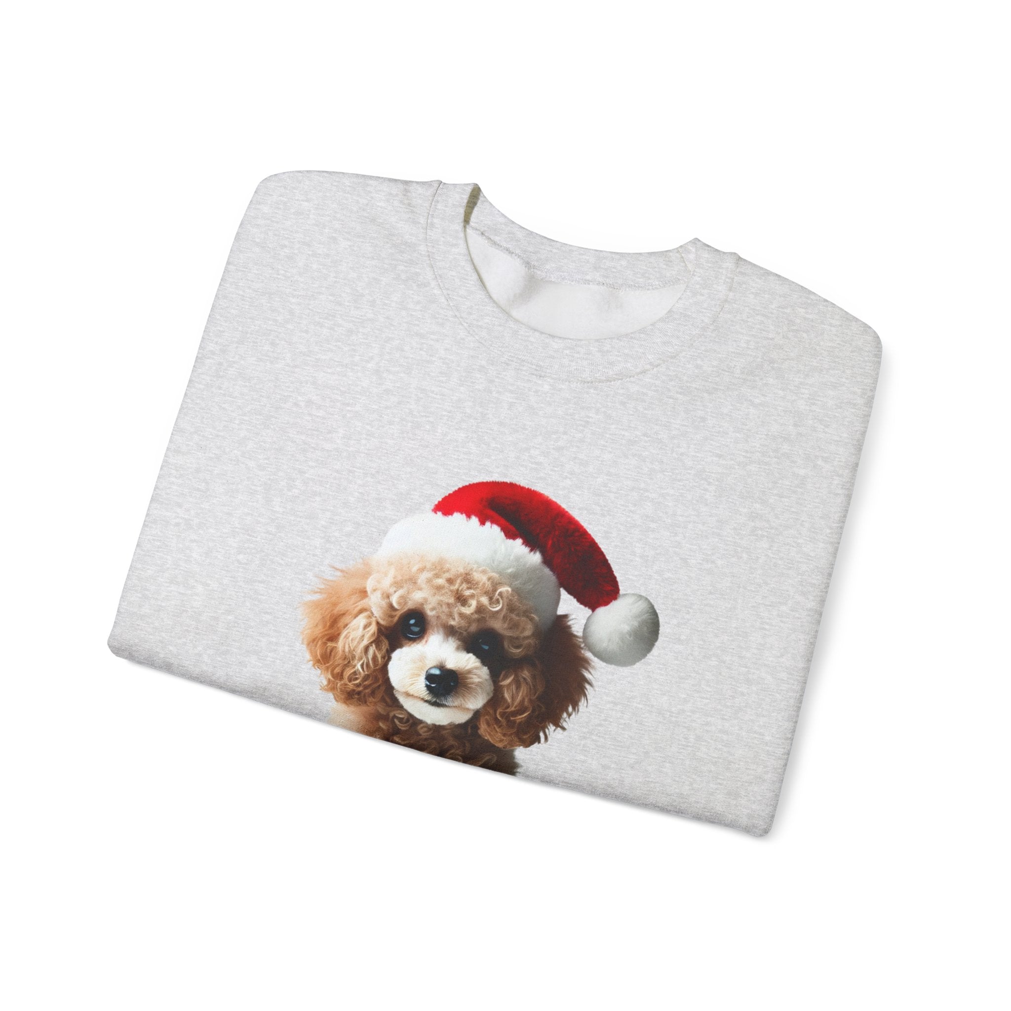 Christmas Poodle Sweatshirt