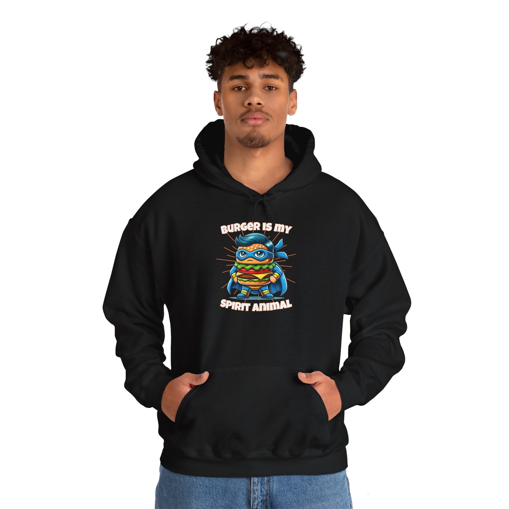 Spirit Animal Burger Fun Quote Hoodie