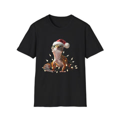 XMas Gecko Glow - Unisex Softstyle T-Shirt