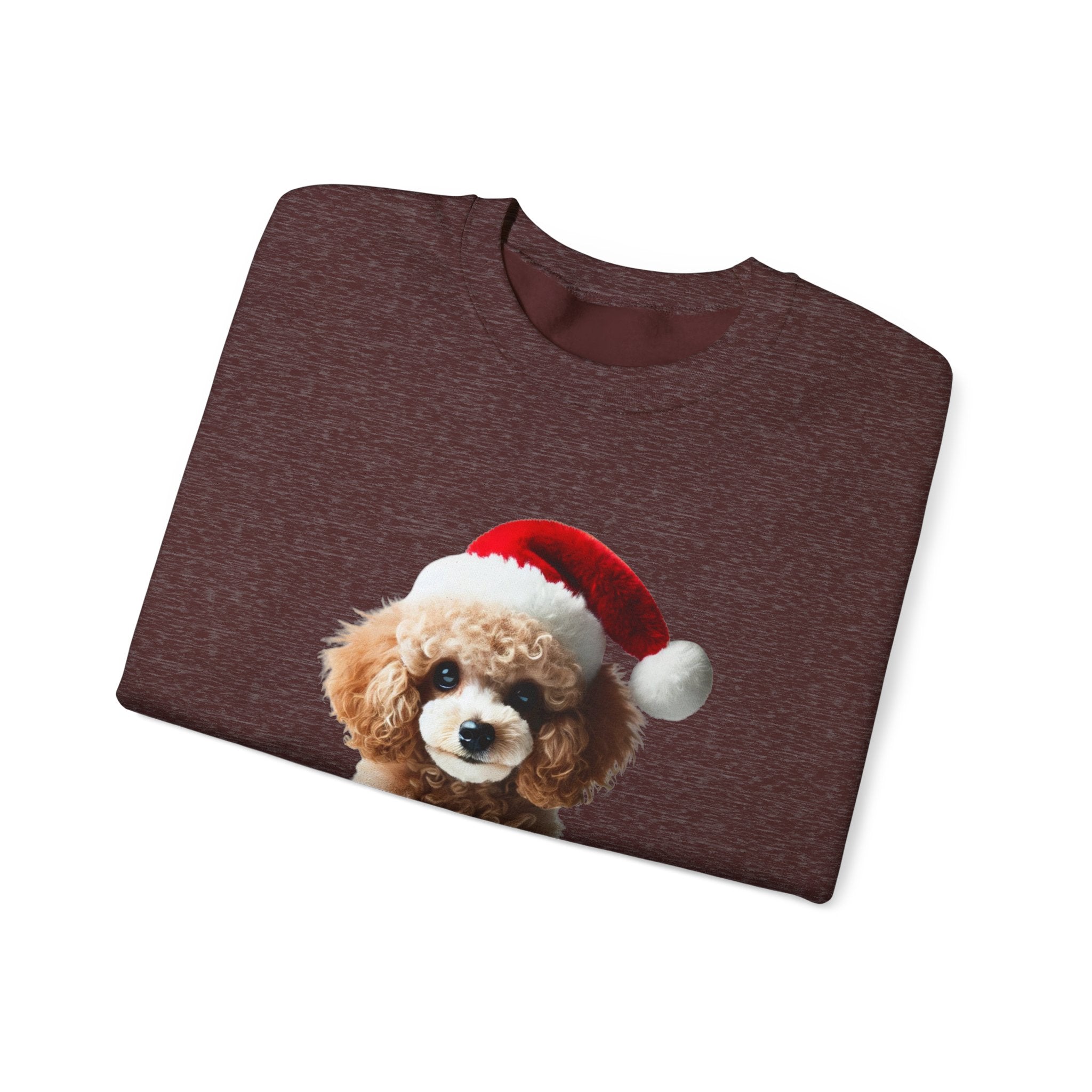 Christmas Poodle Sweatshirt