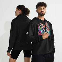 Stay We!rd, Stay W!ld: adidas Fleece Hoodie for Everyday Comfort