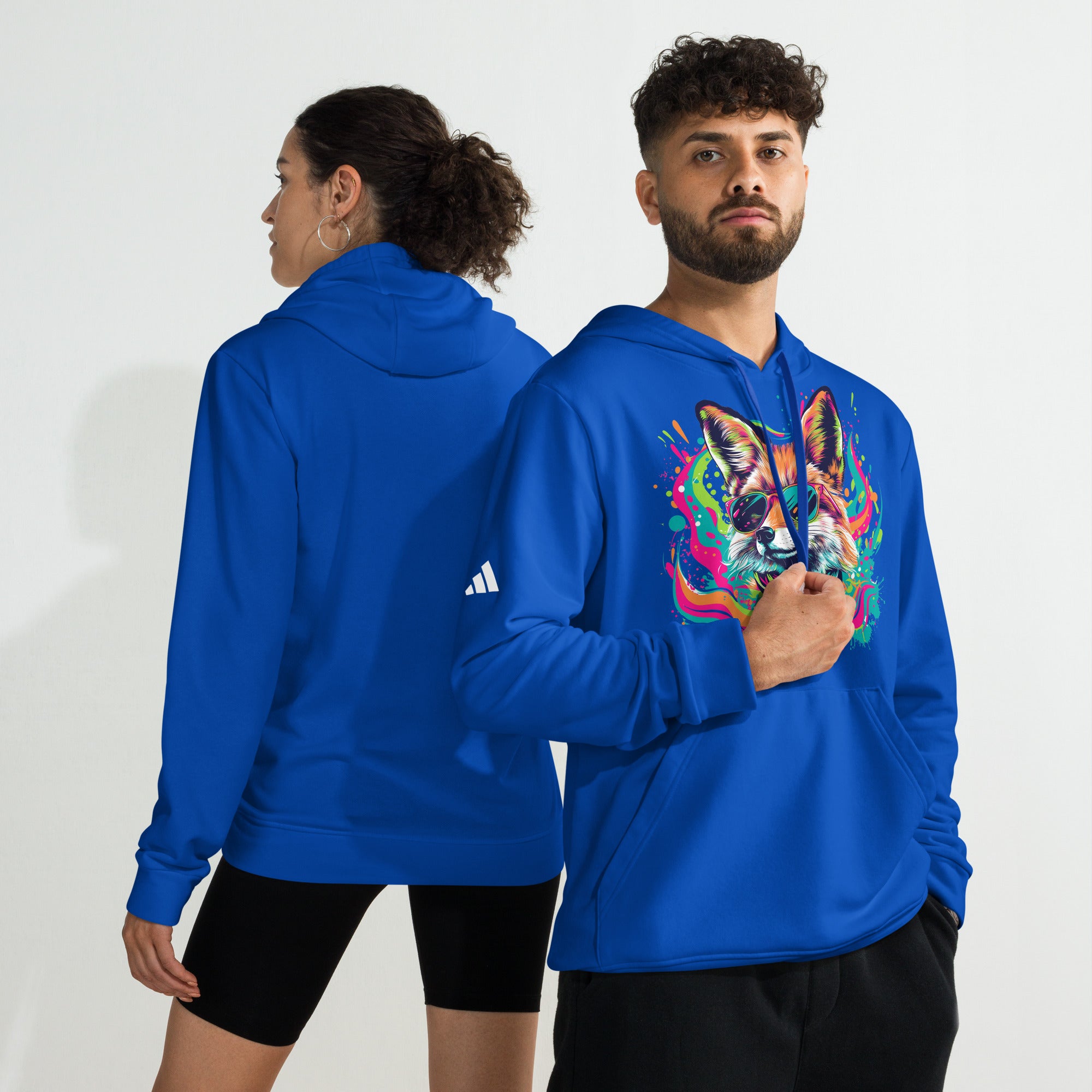 Stay We!rd, Stay W!ld: adidas Fleece Hoodie for Everyday Comfort