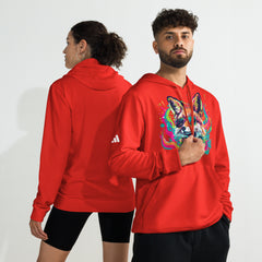 Stay We!rd, Stay W!ld: adidas Fleece Hoodie for Everyday Comfort