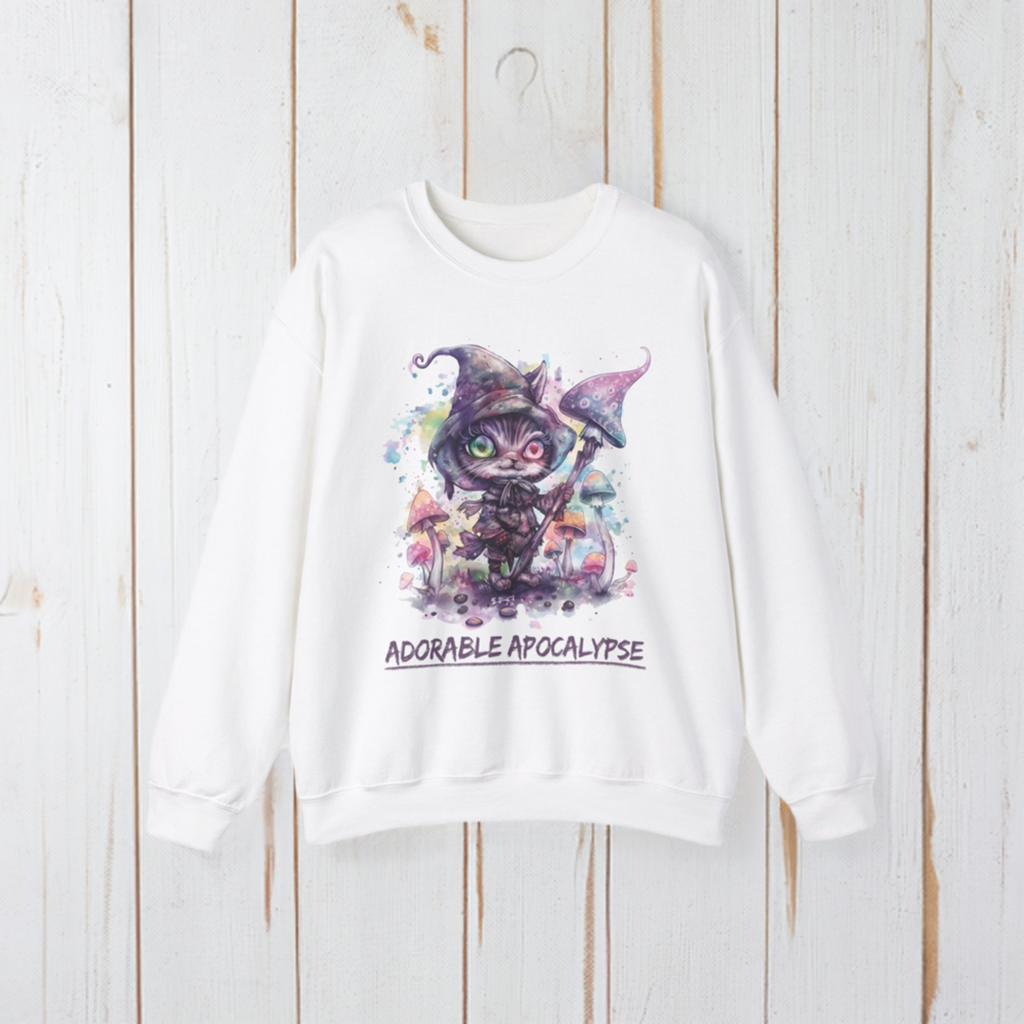 Adorable Apocalypse Unisex Heavy Blend™ Crewneck Sweatshirt