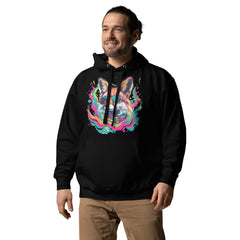 Stay We!rd, Stay W!ld: Ultra-Soft Unisex Hoodie for Cool Evenings