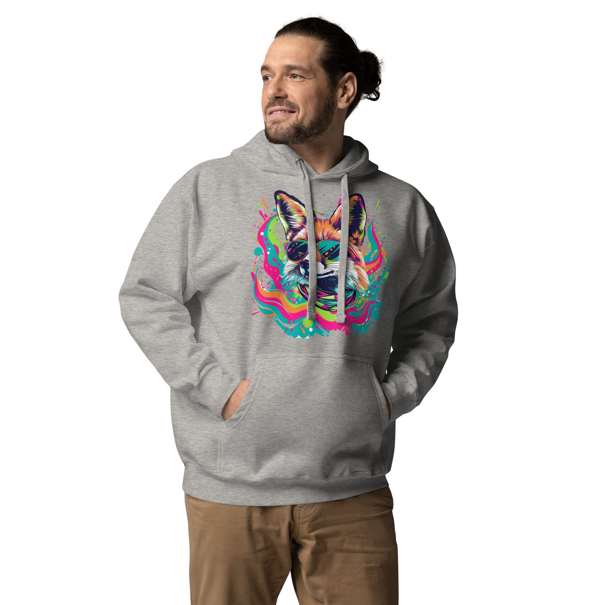 Stay We!rd, Stay W!ld: Ultra-Soft Unisex Hoodie for Cool Evenings