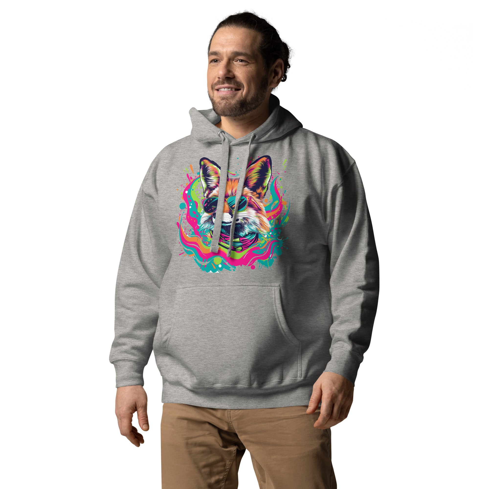 Stay We!rd, Stay W!ld: Ultra-Soft Unisex Hoodie for Cool Evenings