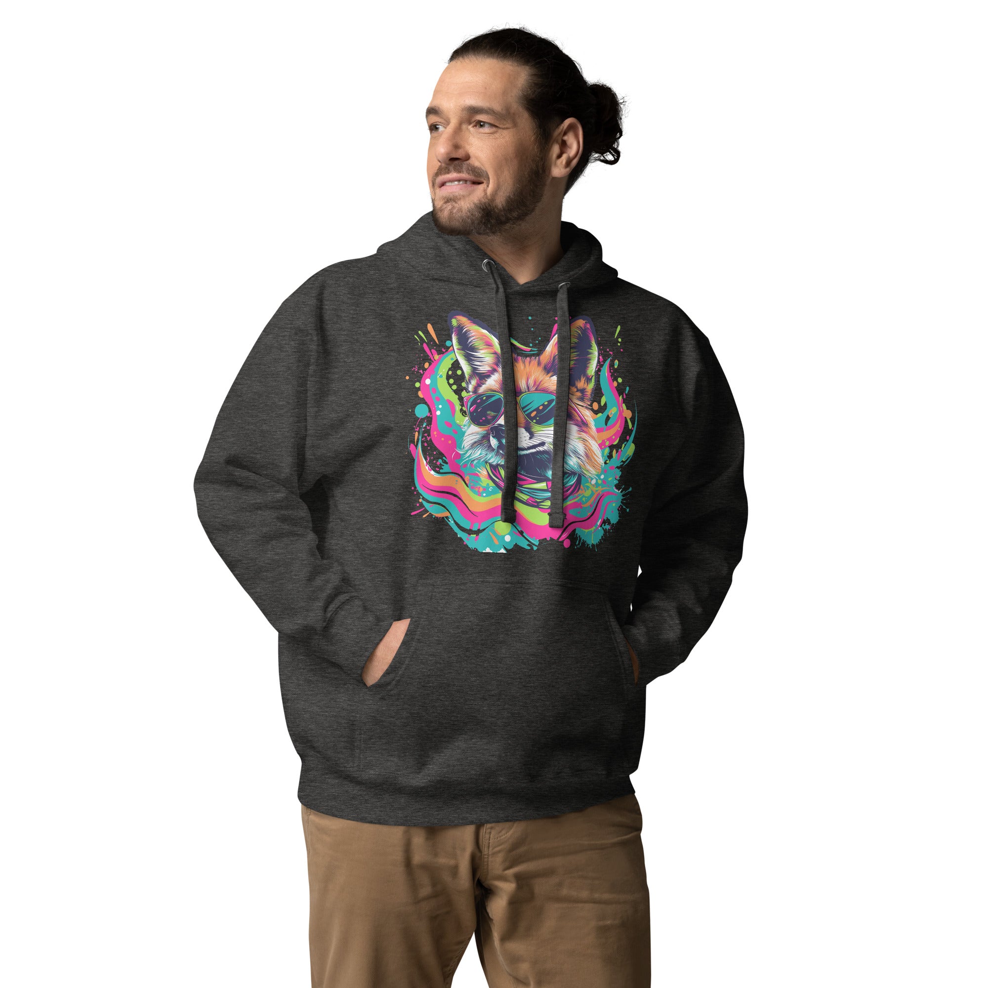 Stay We!rd, Stay W!ld: Ultra-Soft Unisex Hoodie for Cool Evenings