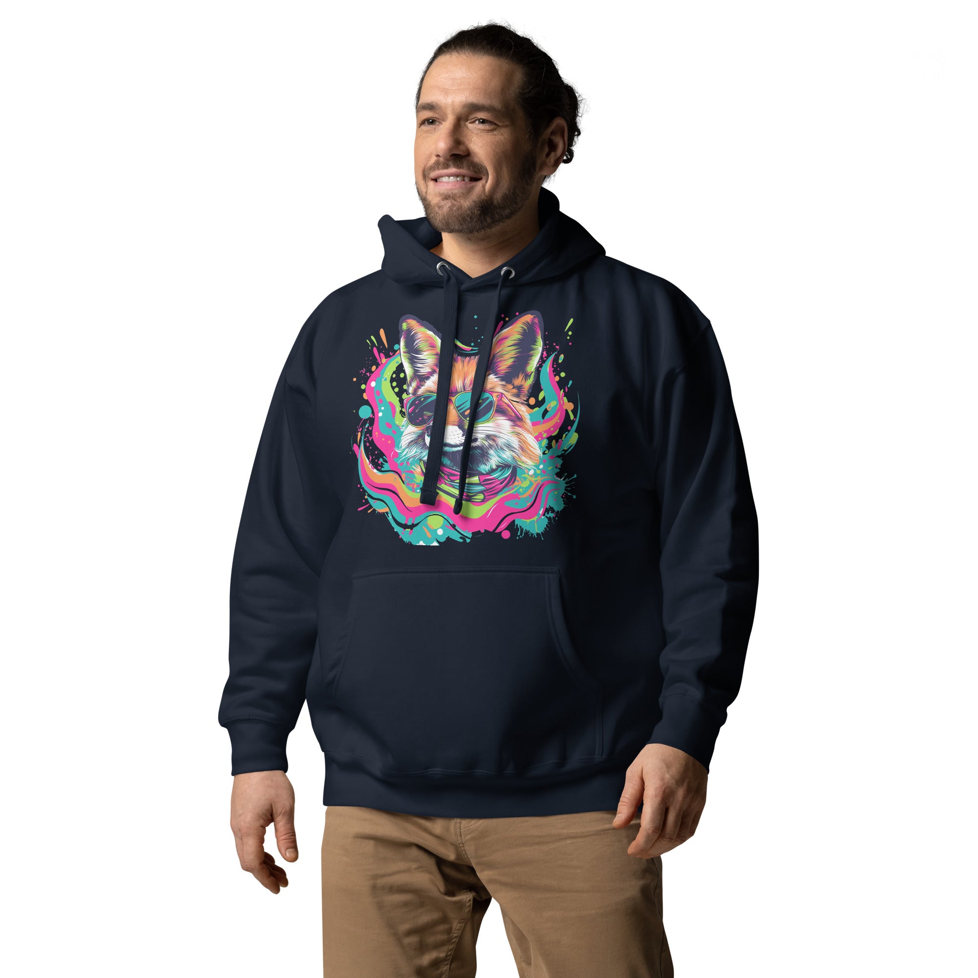 Stay We!rd, Stay W!ld: Ultra-Soft Unisex Hoodie for Cool Evenings