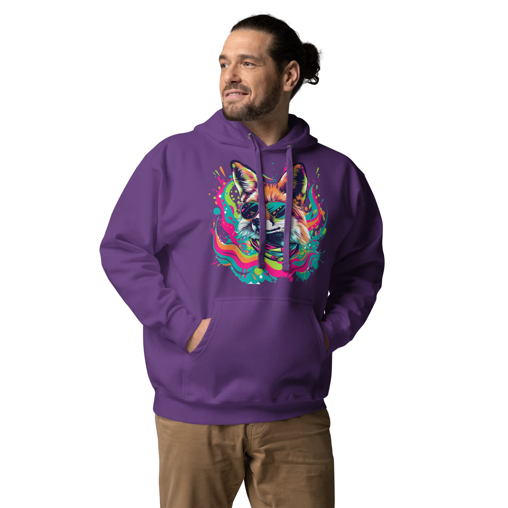 Stay We!rd, Stay W!ld: Ultra-Soft Unisex Hoodie for Cool Evenings