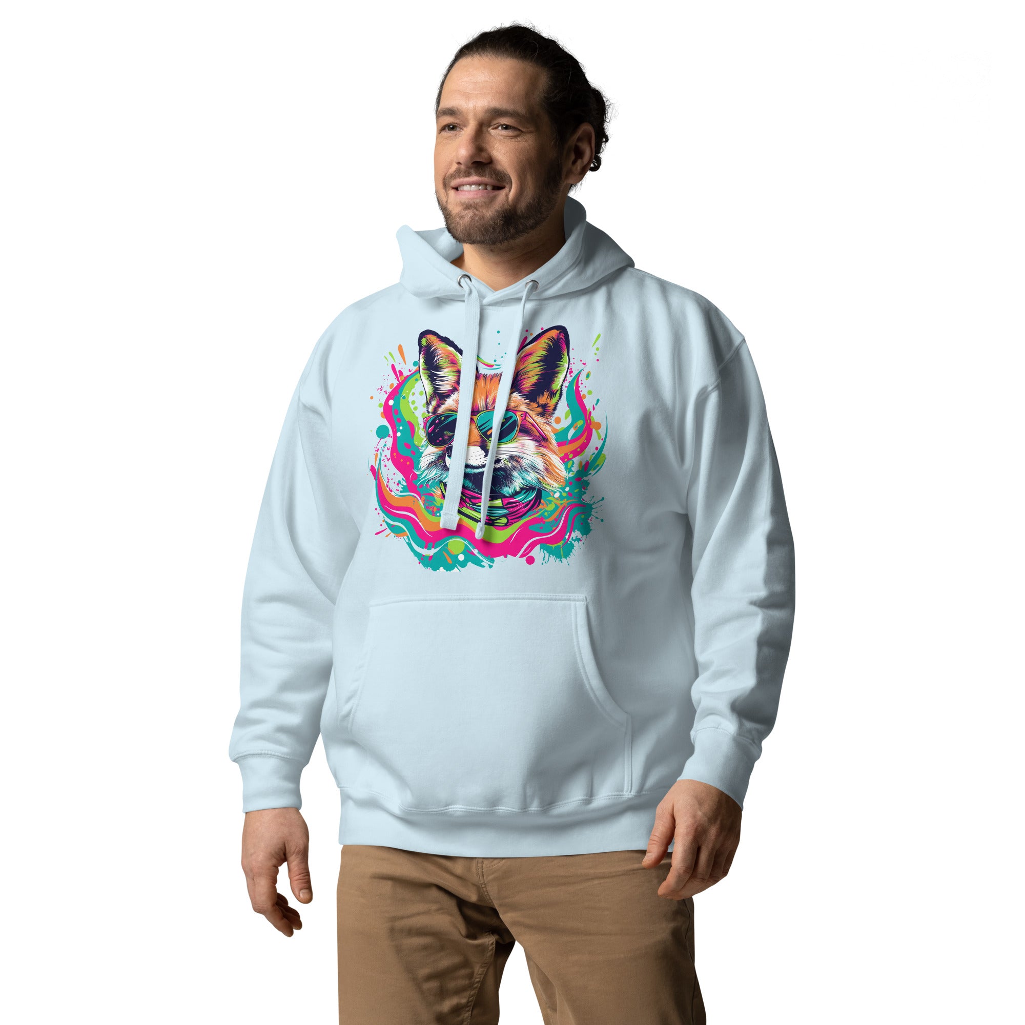 Stay We!rd, Stay W!ld: Ultra-Soft Unisex Hoodie for Cool Evenings