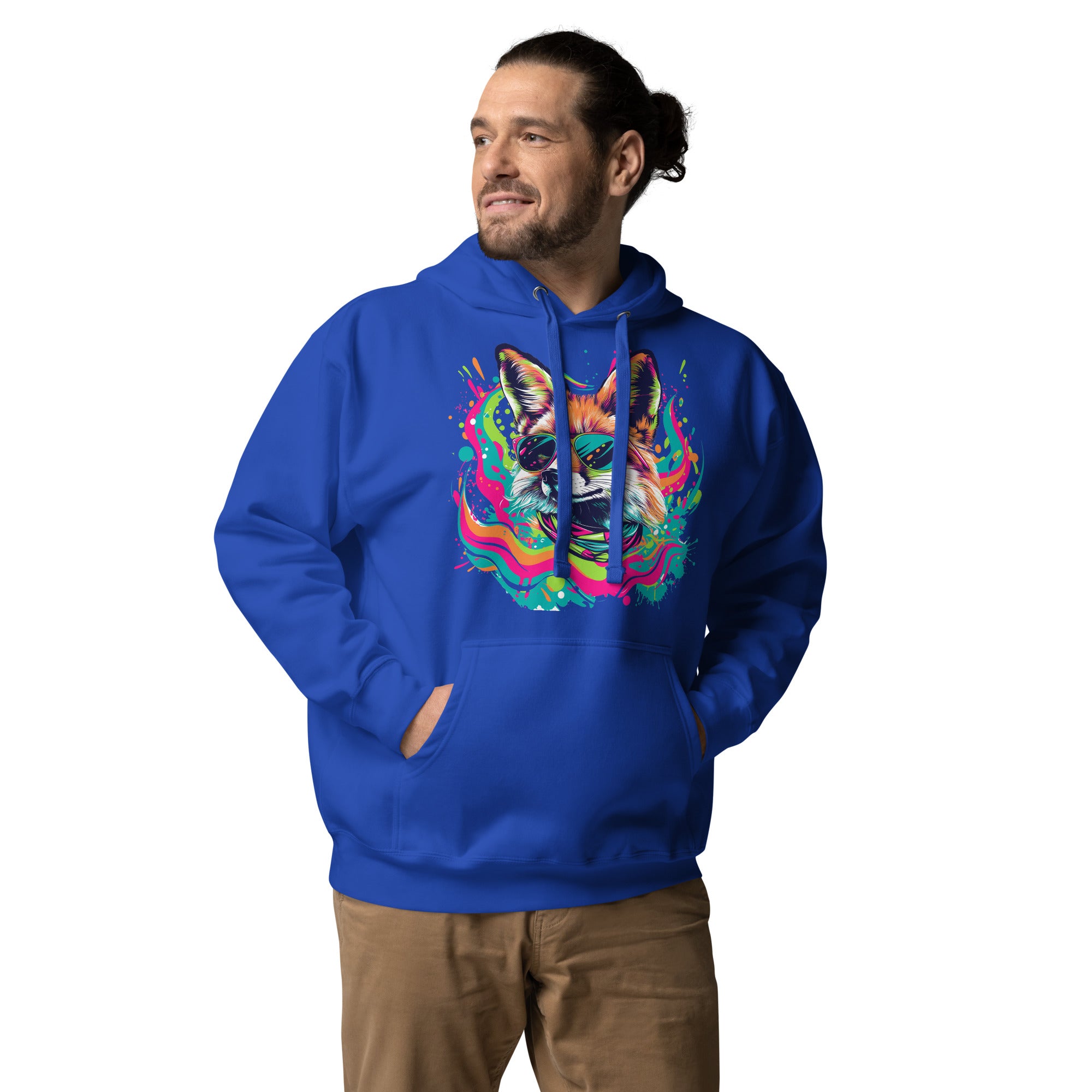 Stay We!rd, Stay W!ld: Ultra-Soft Unisex Hoodie for Cool Evenings