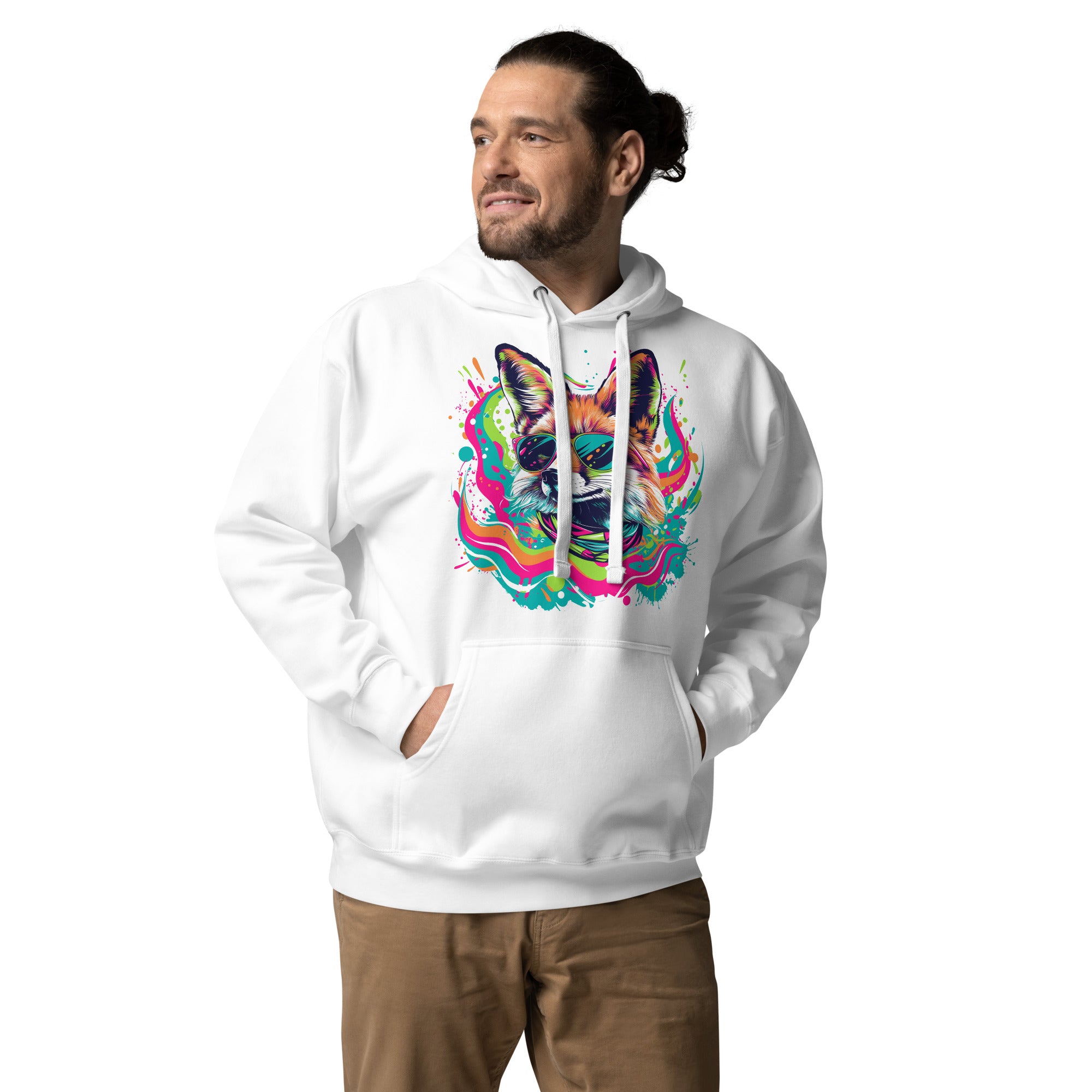 Stay We!rd, Stay W!ld: Ultra-Soft Unisex Hoodie for Cool Evenings