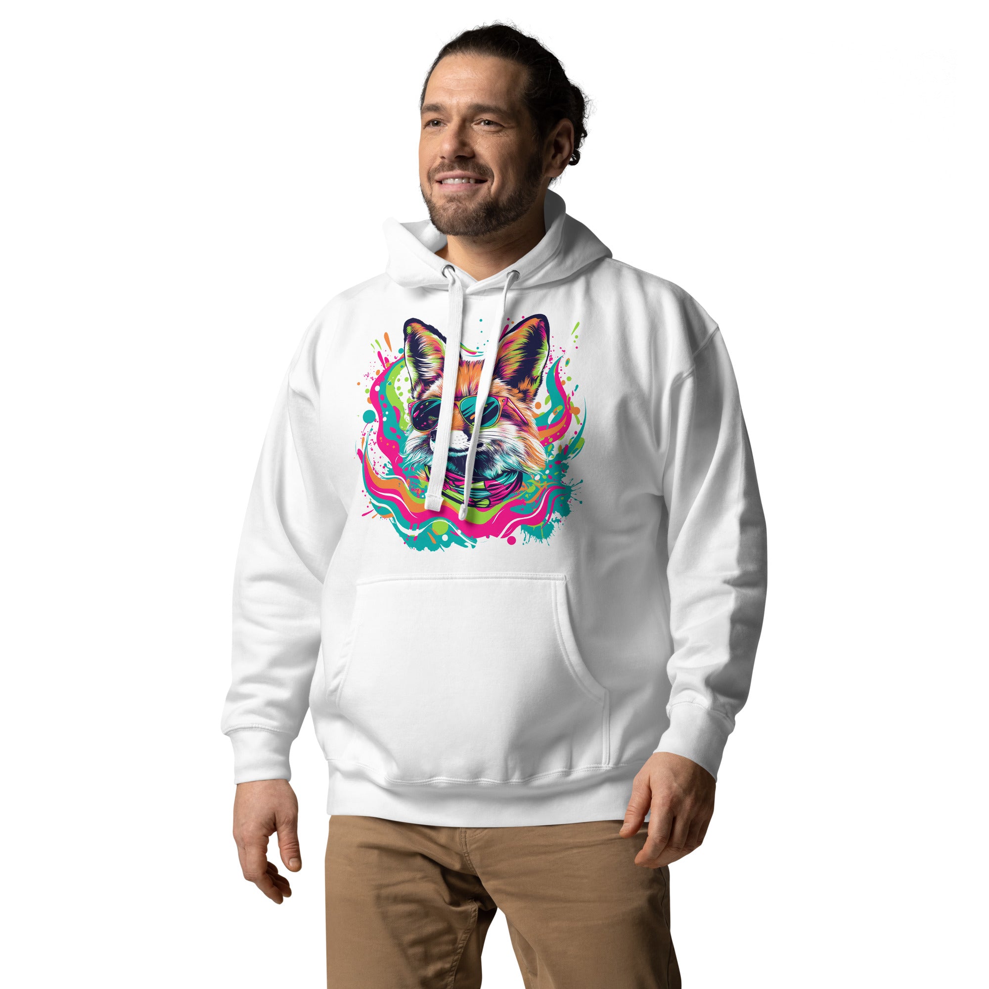 Stay We!rd, Stay W!ld: Ultra-Soft Unisex Hoodie for Cool Evenings