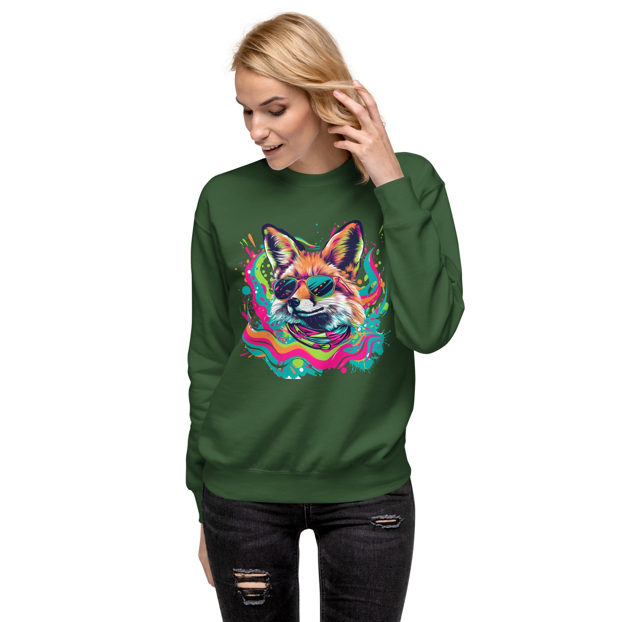 Stay Weird, Stay Wild: Unisex Premium Sweatshirt for Everyday Style