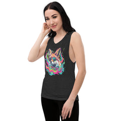 Stay We!rd, Stay W!ld: Ladies' Flowy Muscle Tank