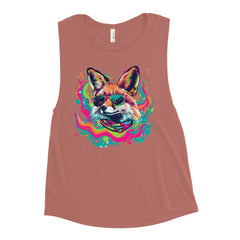 Stay We!rd, Stay W!ld: Ladies' Flowy Muscle Tank